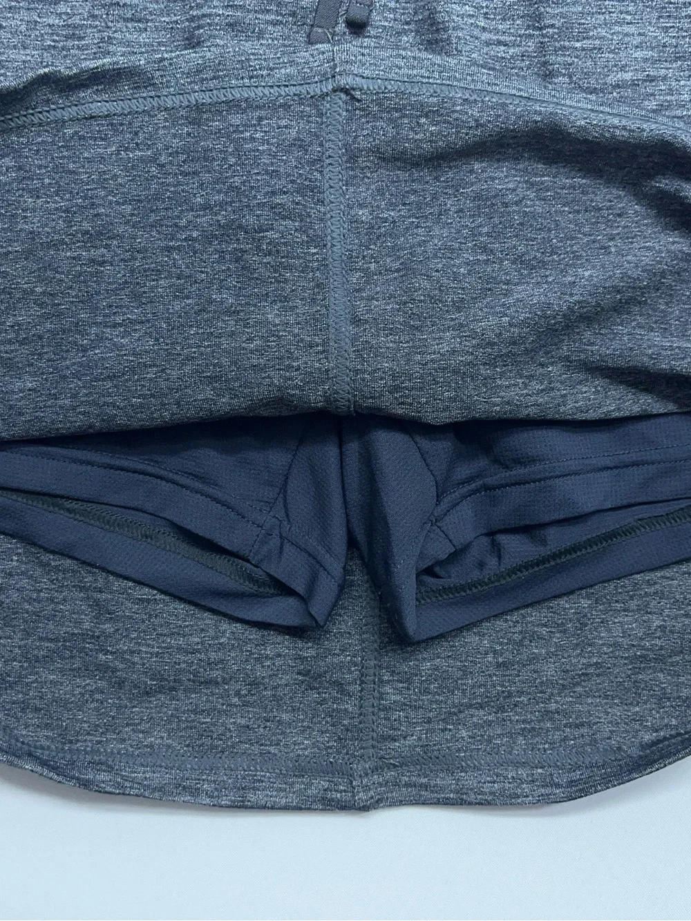Kuhl FreeFlex Skorts Womens Size Small Outdoor Heather Gray Lined Zip Pockets